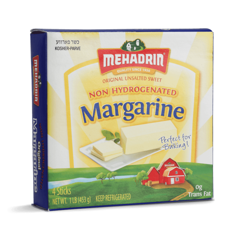 Margarine Sticks, 4 Pack / 1 Lb. Mehadrin Dairy