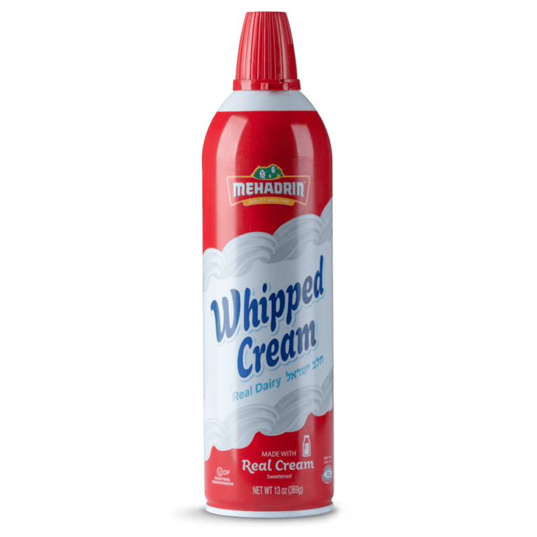 Whipped Cream Can 13 Oz Mehadrin Dairy 